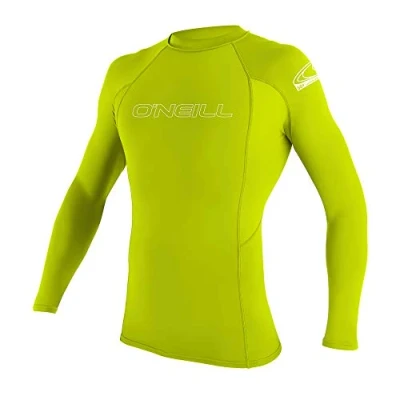 Afbeelding van O&#039;Neill Jeugd Basis Skins Lange Mouw Lycra Vest Lime