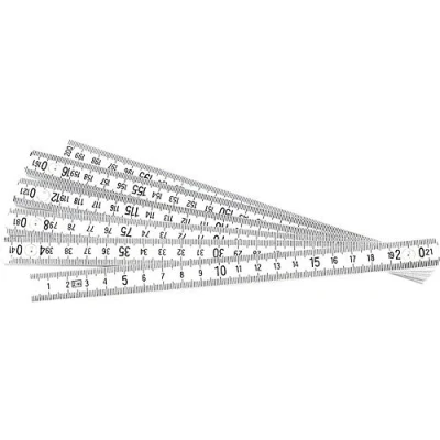 Afbeelding van Brüder Mannesmann Duimstok PVC 2 mtr (Hobby) 810