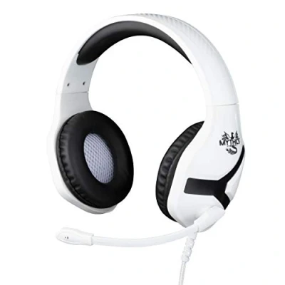 Afbeelding van Konix NEMESIS PS5 headset Over Ear Gamen Kabel Stereo Zwart/wit Volumeregeling