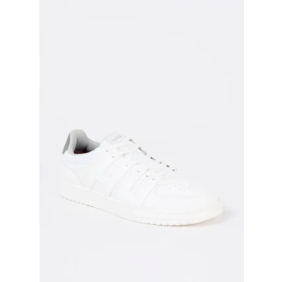 Afbeelding van HUGO Hadrian TENN Sneakers laag, Heren, Maat: 45, Open white Textiel/ synthetisch
