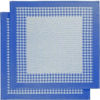 Afbeelding van Theedoek De Witte Lietaer Pied Poule Blue (2 stuks)