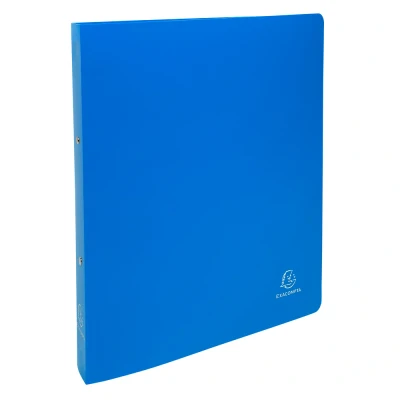 Afbeelding van Exacompta ringmap ondoorschijnend, ft A4 maxi, PP, 2 ringen van 3 cm, 5 geassorteerde kleuren