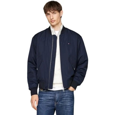 Afbeelding van Tommy Hilfiger Bomberjacks, Heren, Maat: Large, Desert