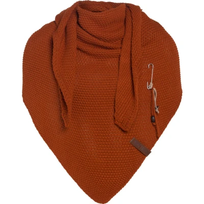 Afbeelding van Knit Factory COCO Halsdoek, Dames, Maat: One Size, Terra