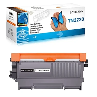 Afbeelding van LOSMANN 1 x toner compatibel met Brother TN 2220, TN2220, 2010, TN2010 voor DCP 7055 W 7057 7060 D N 7065 DN 7070 DW, Fax 2840 2845 2940 2950, HL 2130 R 213220 213. 5W 2200 2215 2220 2230 2240 L