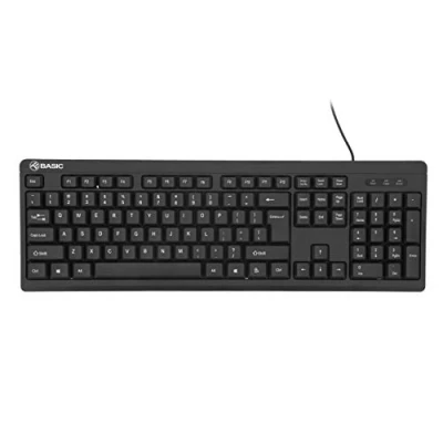 Afbeelding van TELLUR Basic Wired Keyboard US, USB, zwart