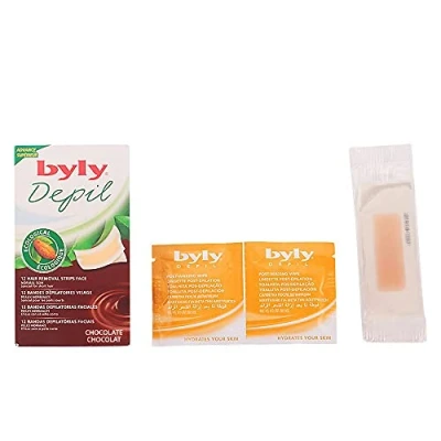Afbeelding van Ontharingspads Gezicht Depil Chocolate Byly (12 uds)
