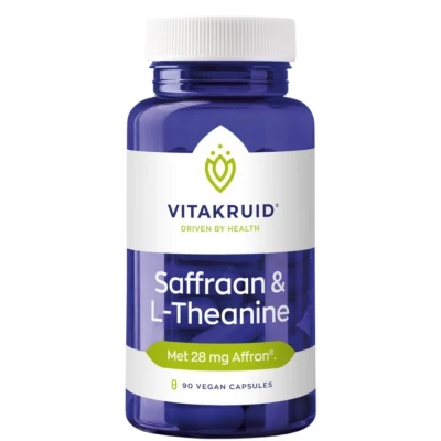 Afbeelding van Vitakruid Saffraan &amp; L Theanine Capsules 90VCP