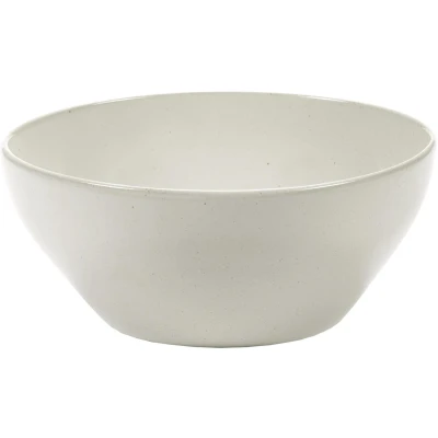 Afbeelding van Serax Out Of Lines By Uncharted Saladeschaal 22x25 Off White