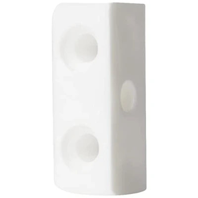 Afbeelding van Merriway® BH00076 (100 stuks) witte bescheidenheid houten meubelverbindingsblok pak van 100 stuks