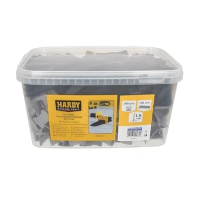 Afbeelding van HARDY Clips 1,5 mm 300 stuks + wiggen 100 emmer