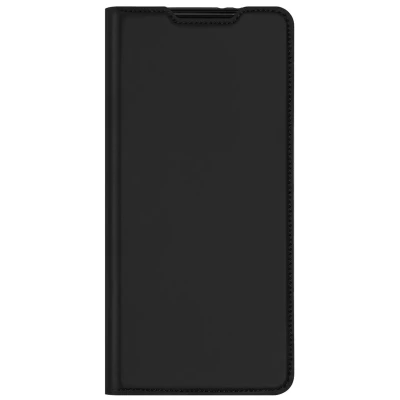 Afbeelding van Samsung Galaxy S21 Plus Hoesje Kunstleder Dux Ducis Bookcase Zwart Telefoonhoesje