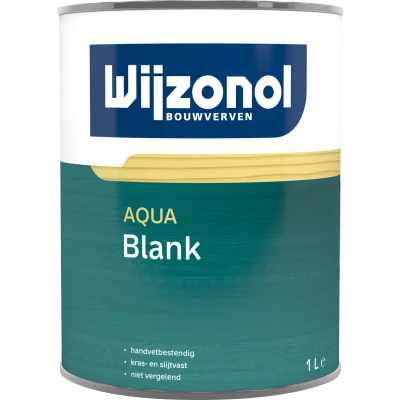 Afbeelding van Wijzonol Aqua Blank 1 Liter Zijdeglans Binnen
