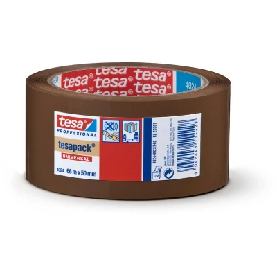 Afbeelding van Tesa Verpakkingstape 4024 High Tack Acryl Tape Bruin 6 Rollen