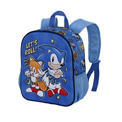 Afbeelding van Sonic The Hedgehog Rugzak Lets Roll Hoogte 31cm