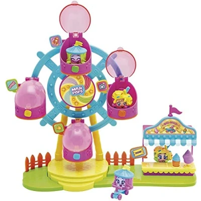 Afbeelding van MagicBox Moji Pops Ferris Wheel Reuzenrad Ijskraam Ijsjes Ijs Kraam Step Kermis Achtbaan attractie