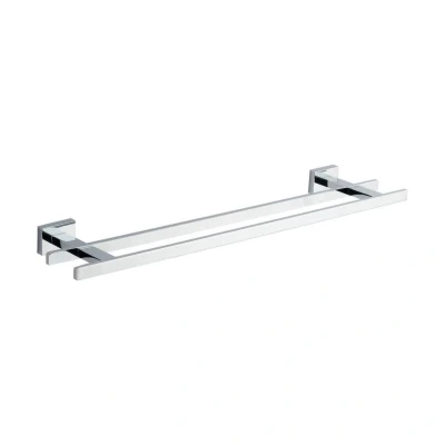 Afbeelding van Dubbele Handdoekhouder Sapho Apollo Hangend 55 cm Chroom