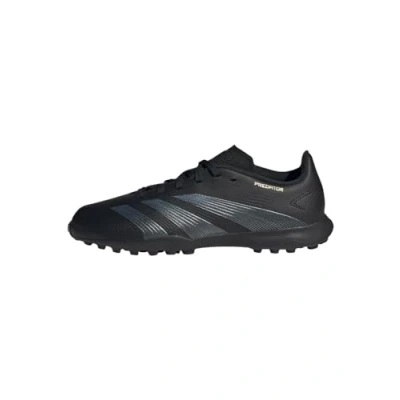 Afbeelding van adidas Performance Predator League TF Unisex Voetbalschoenen voor kunstgras kinderen, Maat: 38, Core black/gold metallic Kunststof