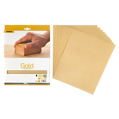Afbeelding van MIRKA Gold 230x280mm handvellen / 10 stuks * KLEINVERPAKKING P180