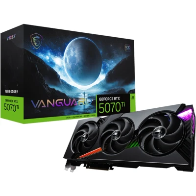 Afbeelding van VGA MSI GeForce RTX 5070 Ti 16G VANGUARD SOC