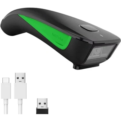Afbeelding van NETUM C740 Draadloze Barcodescanner, Compatibel met Bluetooth tas, Scanner, USB 1D, Inventaris Barcodelezer voor Tablet, iPhone, iPad, Android, iOS, PC, POS