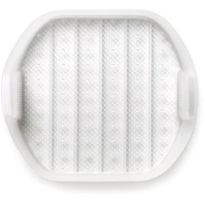 Afbeelding van Lékué multifunctionele tray voor diepe stoomkoker 3 4 porties Transparant