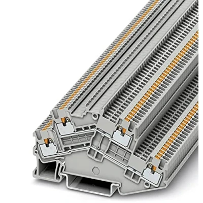 Afbeelding van Phoenix Contact PTTBS 1,5/S 3214657 Klem 2 etages Aantal polen: 4 0.14 mm² 1.5 Grijs 50 stuk(s)