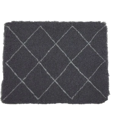 Afbeelding van Zolux Berber Vetbed Gerecycled Grey 75X95CM (412044)