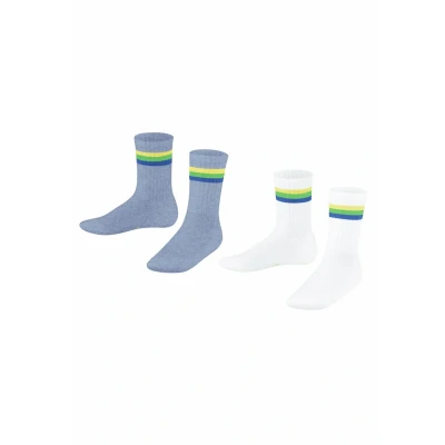 Afbeelding van Esprit Tennis Stripe 2PACK WITH Pattern Sokken Sortiment voor kinderen, Maat: 27/30,