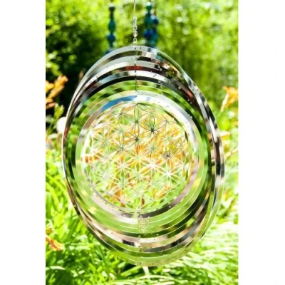 Afbeelding van Levensbloem windspel maxi 45 cm
