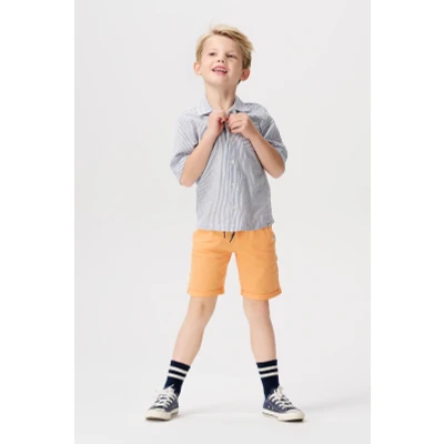 Afbeelding van Noppies Jongen Overhemd Durham Whisper White 116