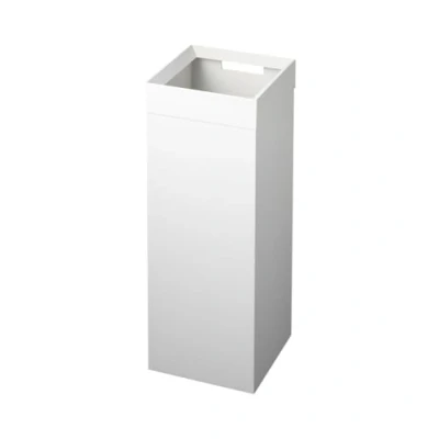 Afbeelding van Yamazaki Prullenbak Tower Tall 27 Liter Wit 22,5x22,5x60cm