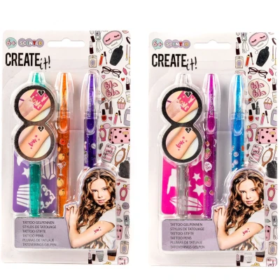 Afbeelding van Create it! Tattoo geurpennen