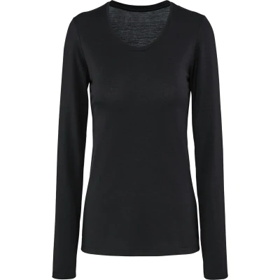 Afbeelding van Falke Langarm Hemd black, Dames, Maat: XS, Black