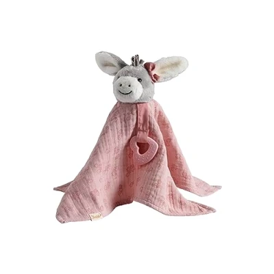 Afbeelding van Sterntaler Knuffeldoek ezel Emmi Girl flora rose trösterchen