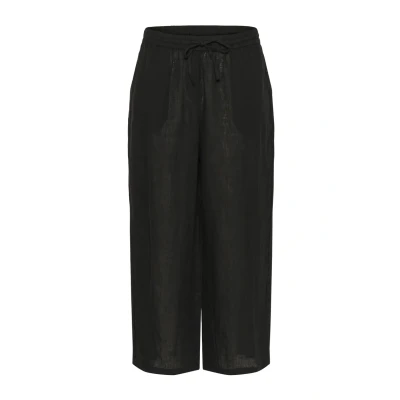 Afbeelding van Cream Crbellis Broek, Dames, Maat: L/XL, Pitch black