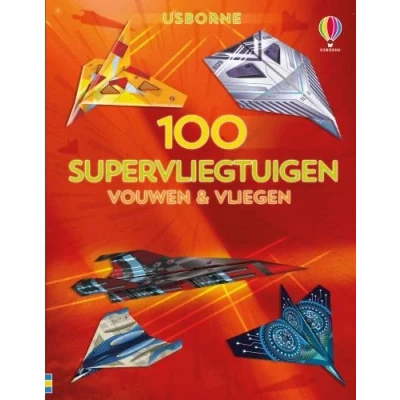 Afbeelding van Uitgeverij usborne 100 supervliegtuigen vouwen en vliegen