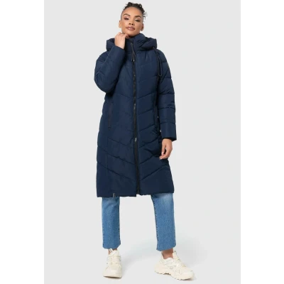 Afbeelding van Navahoo Sahnekatzii Winterjas, Dames, Maat: Small, Dark blue
