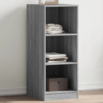 Afbeelding van Kledingkast 48x41x102 cm bewerkt hout grijs sonoma eikenkleurig