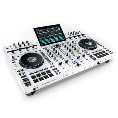 Afbeelding van Denon DJ Prime 4+ Limited White Edition mixing station