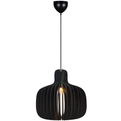 Afbeelding van Nordlux Design hanglamp Hazo zwart Ø 43cm 2512053003