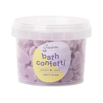 Afbeelding van Isabelle Laurier Badconfetti voor kinderen en volwassenen badadditief met 98% natuurlijke ingrediënten Lavendelgeur