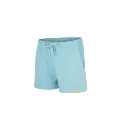 Afbeelding van greenjama Damesshort in structuurpatroon pyjama onderstuk, lagoon, 38