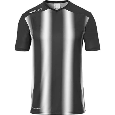 Afbeelding van Uhlsport Stripe 2.0 Shirt Kind Zwart Wit Maat 164