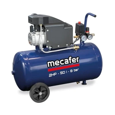 Afbeelding van Compressor MECAFER 425794 Blauw 50 L 2 PK 8 Bar