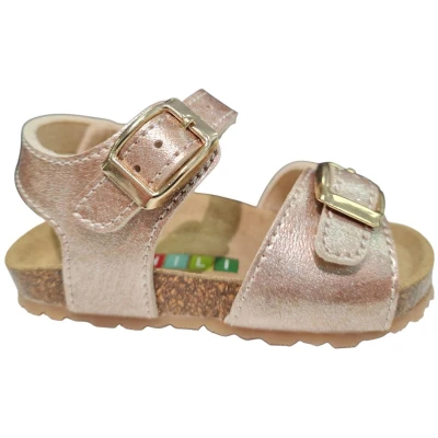 Afbeelding van Kipling/Chili Milar 1 Champagne 0755 Leren Meisjes Sandalen 21