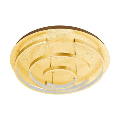 Afbeelding van EGLOÂ PozondonÂ PlafondlampÂ Â LEDÂ Ã ̃Â 52Â cmÂ Goud/Wit