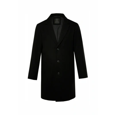 Afbeelding van JP1880 Halflange jas, Heren, Maat: 5XL, Black