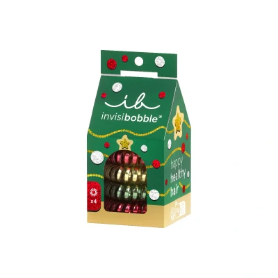 Afbeelding van Invisibobble Set Jingle Spiral S 4st