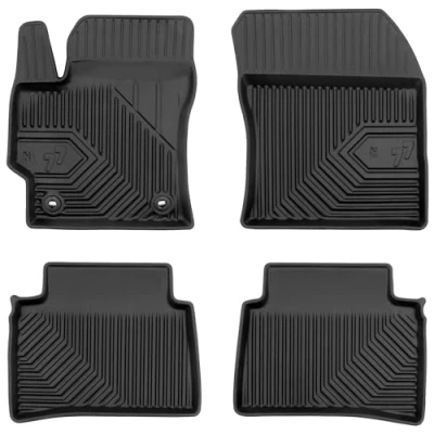 Afbeelding van MOTOS Auto Vloermatten van rubber voor Toyota Corolla XII vanaf 2018 Verbeter uw reiscomfort met Anti Slip Mat Car No.77 alle weersomstandigheden, bescherming tegen vuil